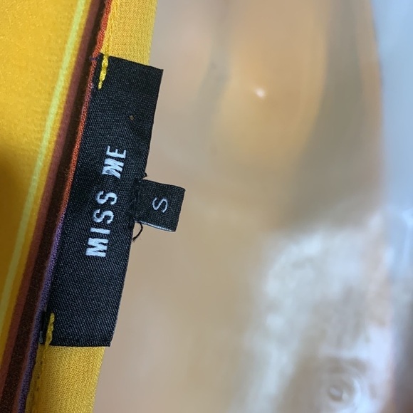 Miss Me Women’s Striped V-Neck Lined Sleeveless Maxi Dress - Multicolor Small - Picture 6 of 11